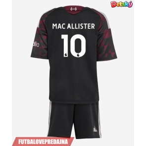 Lacne Dětský Futbalové dres Liverpool Alexis Mac Allister #10 2026-27 Krátky Rukáv - Tretina (+ trenírky)